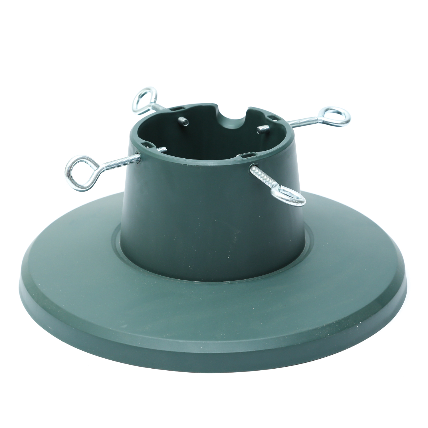 B-Ware Christbaumständer - Stammdurchmesser 3-10cm - Höhe bis 1,8m -  Wassertank 1,4L - grün