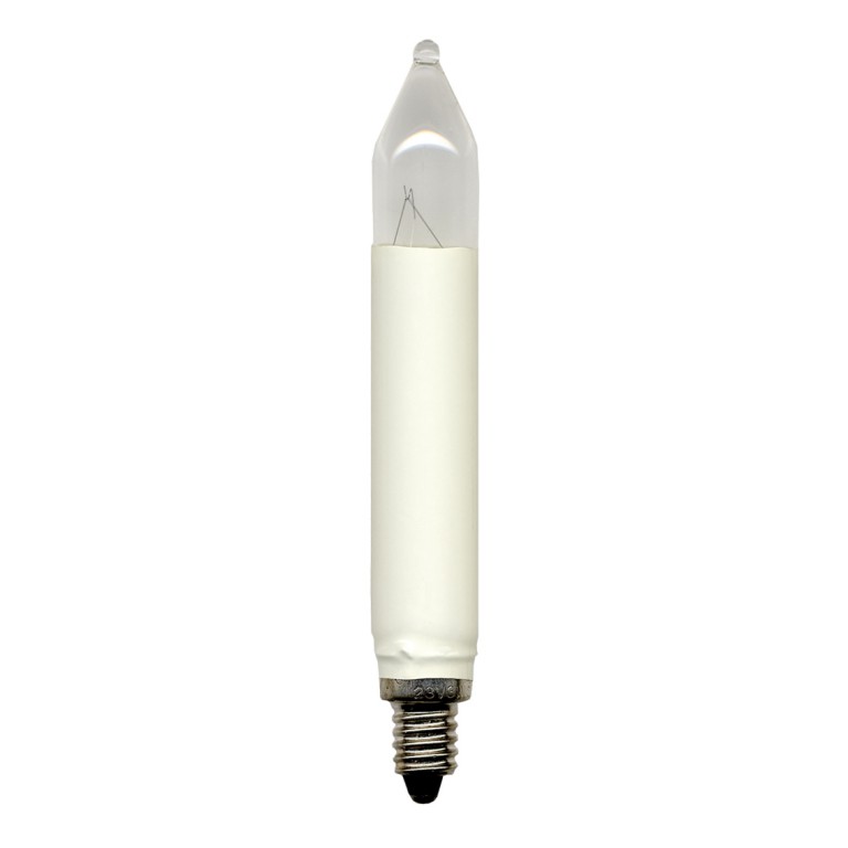 Schaft-Ersatz-Leuchtmittel - E10 - 23V - 3W - Warmweiß - 2 Stück