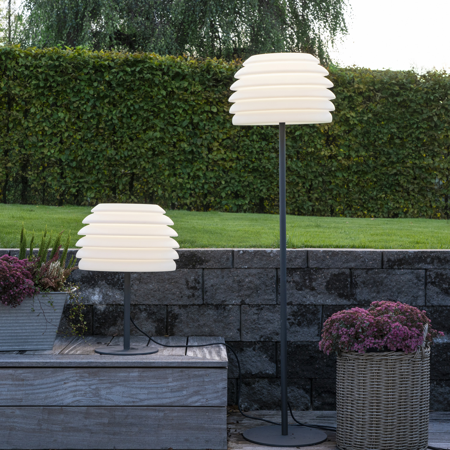 Stehlampe "Ambi" outdoor IP65 - E27 Sockel - H: 150cm D: 37cm - max 40W 2