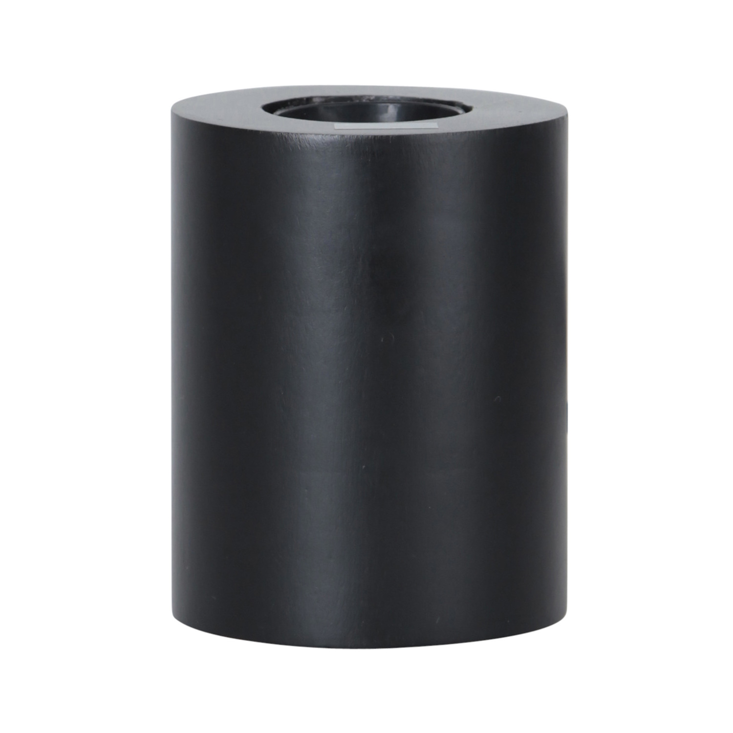 Lampenfassung "Tub" - E27 Fassung - Schalter - H: 10cm - stehend - schwarz