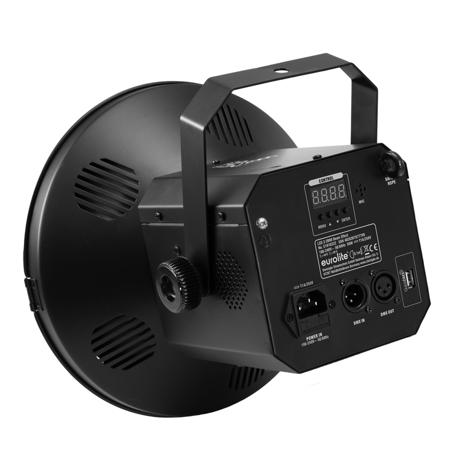 Partylichteffekt 5x10W Power Derby Z-2000 - RGBAW - sehr lichtstark