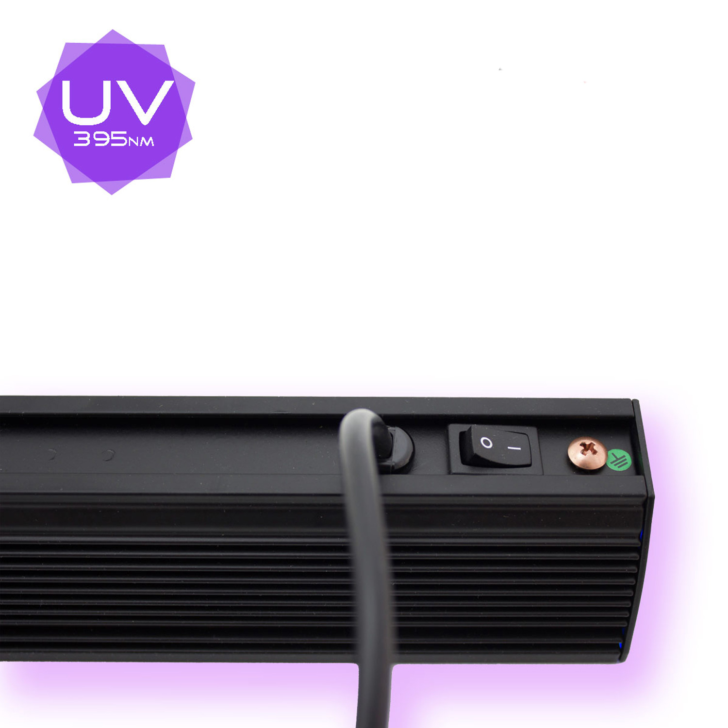 UV50LED BAR - 9x3W Schwarzlicht Bar - Metallgehäuse schwenkbar - SATISFIRE