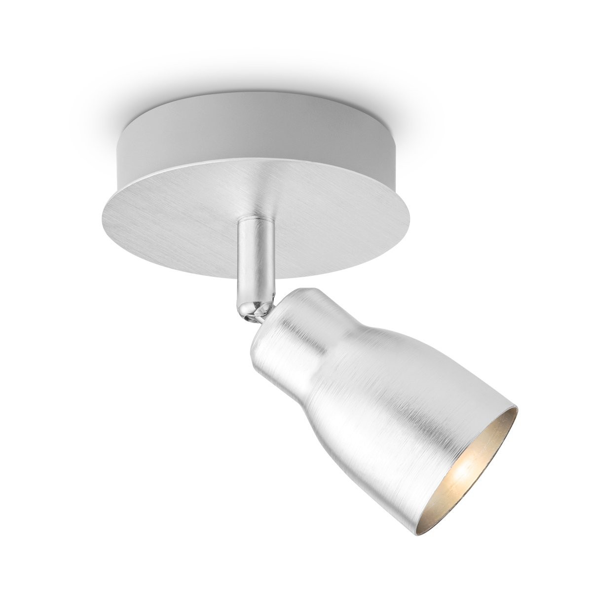 Deckenspot / Einzelstrahler ALBA aluminium - inkl. GU10 LED Leuchtmittel
