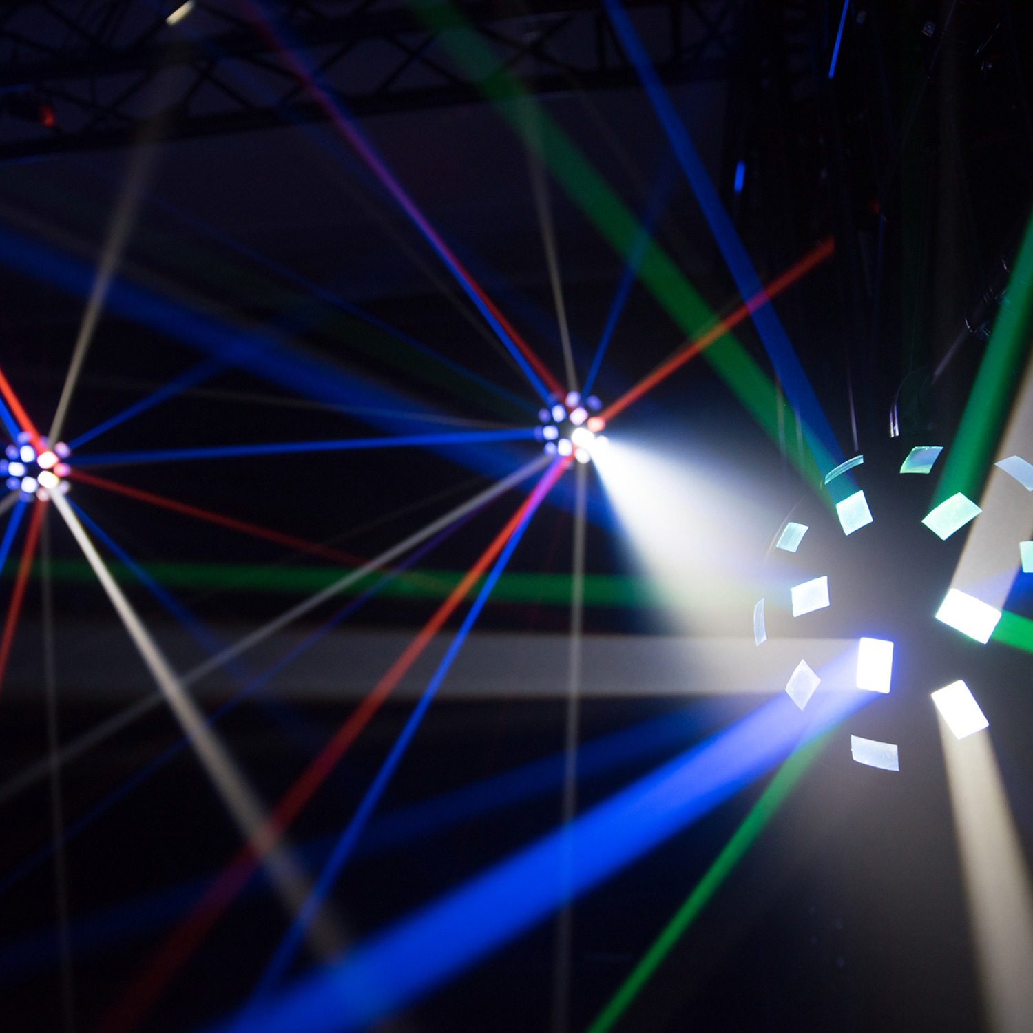 Partylichteffekt 5x10W Power Derby Z-2000 - RGBAW - sehr lichtstark