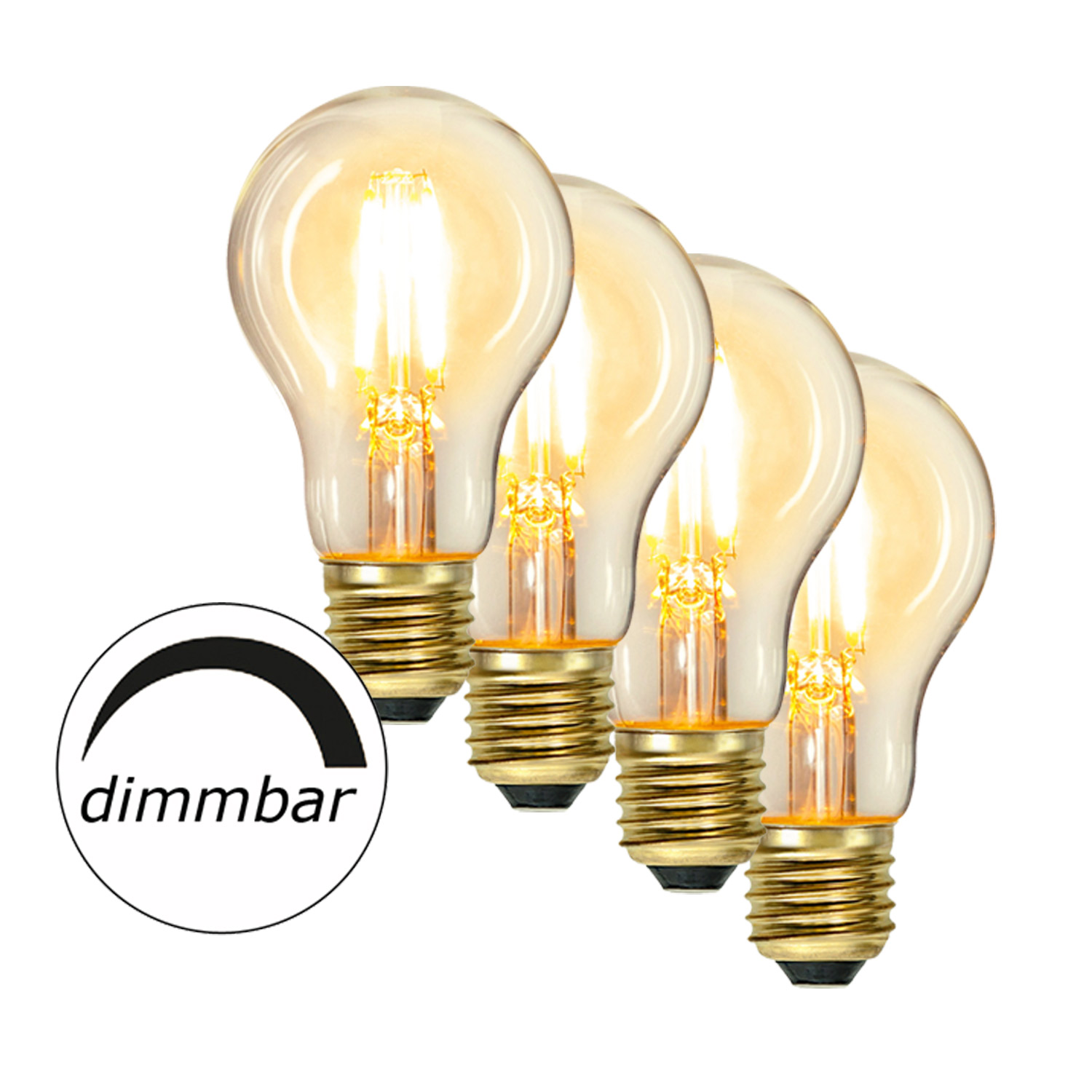 Illu-/Partylichterkette 30m - Außenlichterkette grün - 30 dimmbare LED Glühbirnen