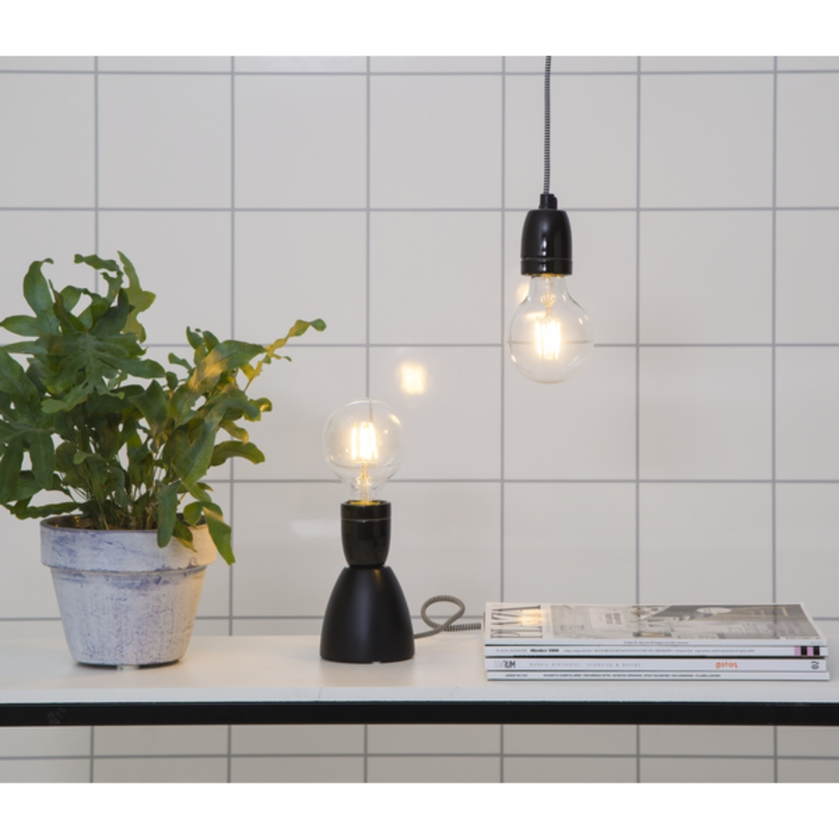 LED GLOBE FILA GLOW G80 - E27 - 1,3W - warmweiss 2100K - 140lm - klar - dimmbar