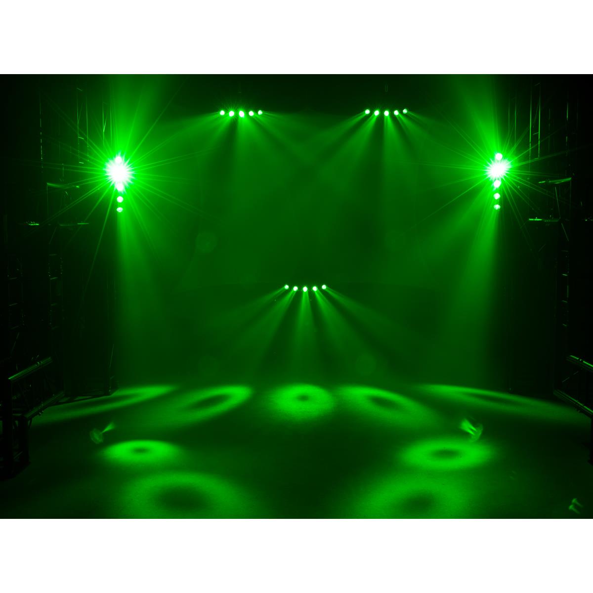 LED Hybrid Strahleneffekt - vollwertiger Party Lichteffekt mit Farben und Strahlen