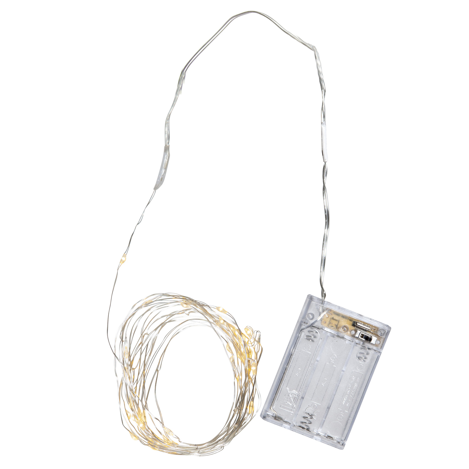 Papierstern MELLI - hängend - D: 45cm - 40 warmweiße LED an Drahtlichterkette  - Timer - gold