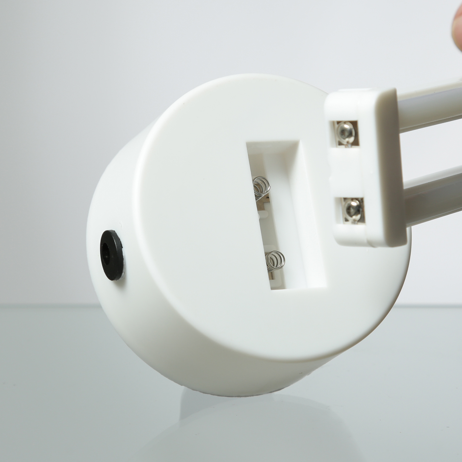 LED NEON Figur PLANET - Dekoleuchte - H- 24cm - Batterie oder USB Betrieb - stehend - blau-pink