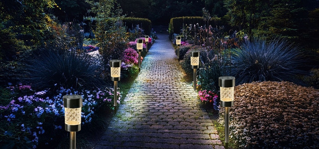 LED Solar Gläser 