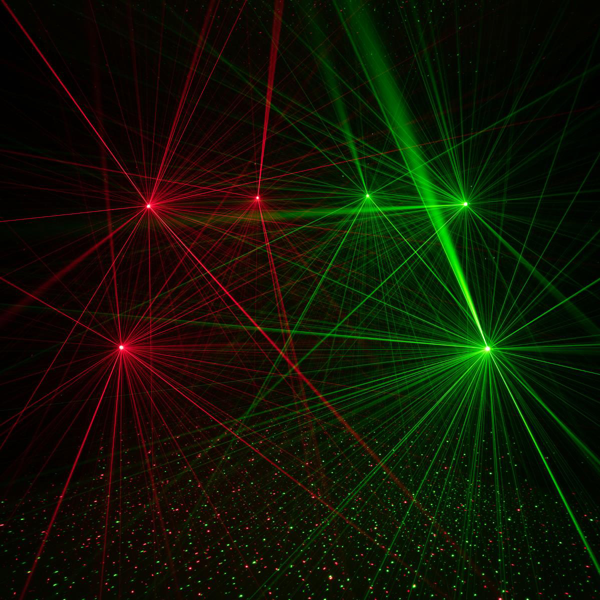 MULTI BALL Lichteffekt - LED + Lasereffet in einem - extrem raumfüllend