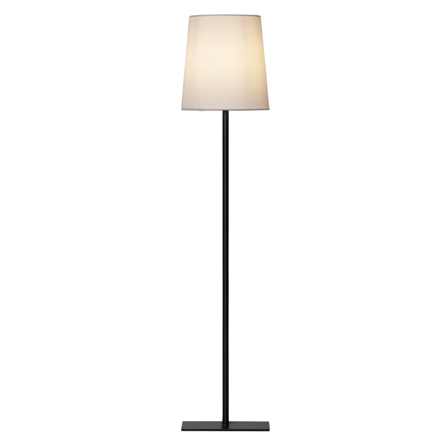 Papierstern/Dekoleuchte "Frozen" - stehend - 7-zackig - Ø 35cm, H: 85cm - E14 - inkl. Kabel - weiß