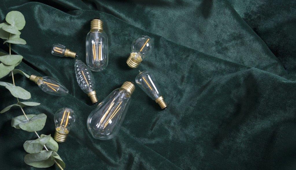 LED Kerzenlampe FILA GLOW - C35  - E14 - 1,5W - warmweiss 2100K - 120lm - klar