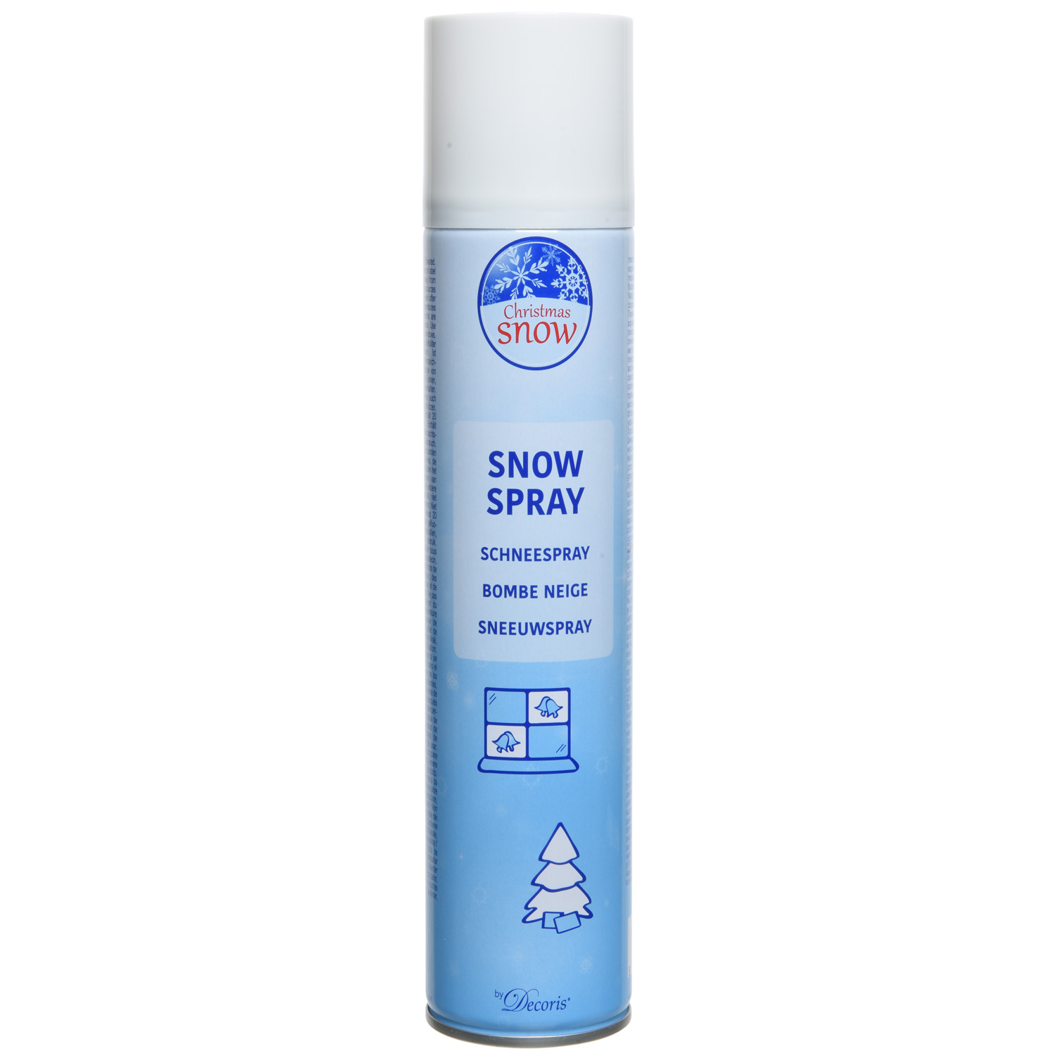 Schneespray - Dekoschnee - 400ml - H: 25,5cm - weiß