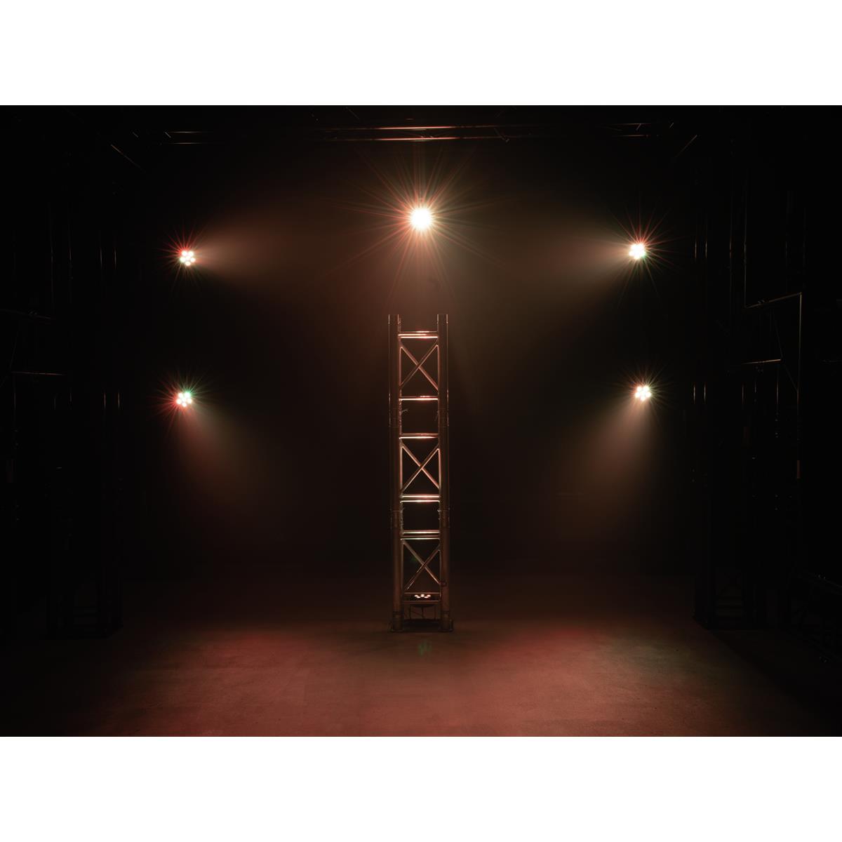 USB Party Spot - 6 RGB LED - Musiksteuerung + Automatik - Fernbedienung
