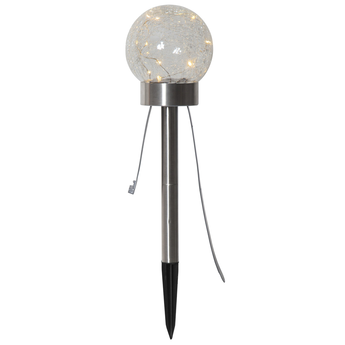 LED Solar Dekoleuchte 3in1 Glory - 10 warmweise LED - H: 35cm - Dämmerungssensor