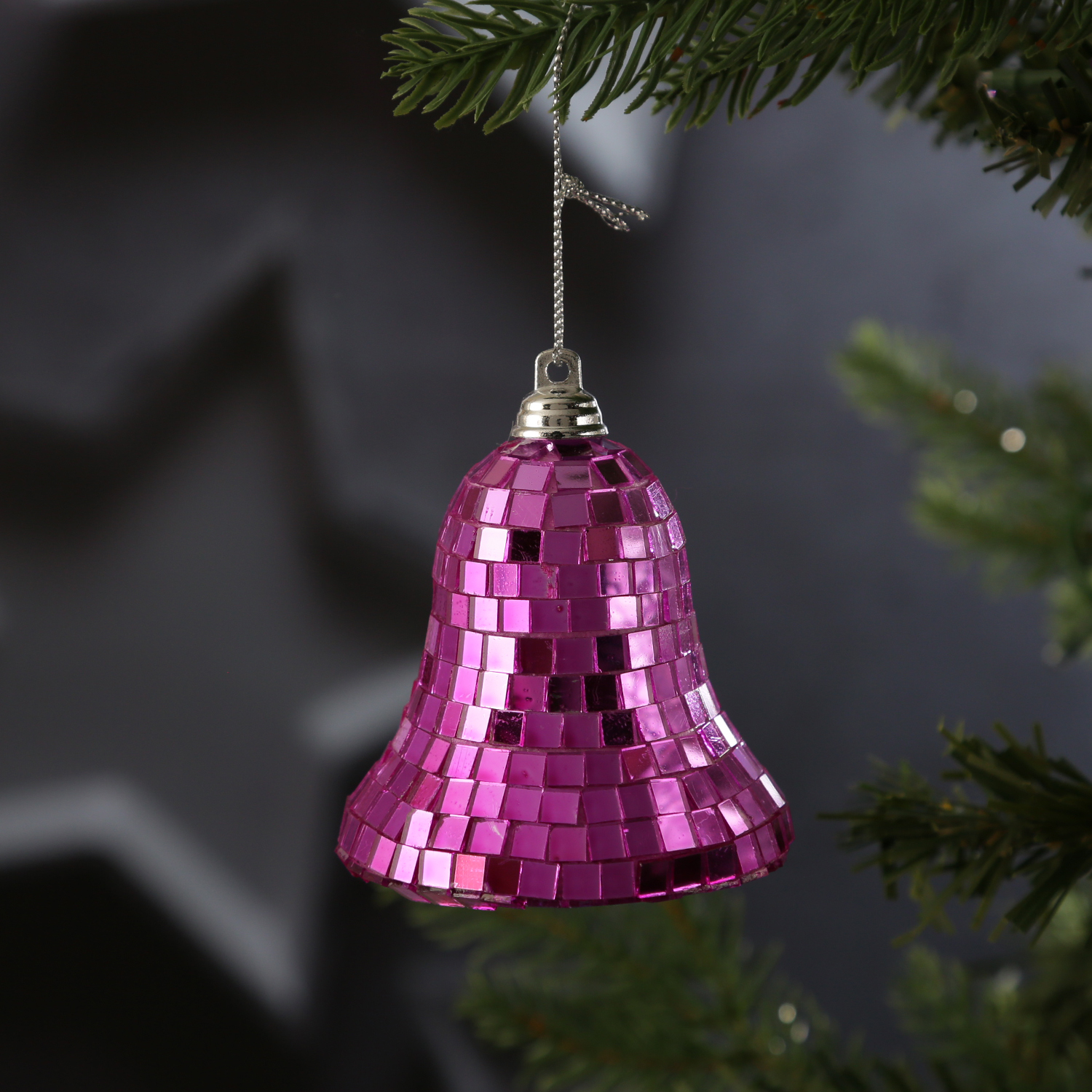 Christbaumschmuck Discokugel - Spiegelkugel - Weihnachtskugel - 5x5mm Spiegel - D: 5cm