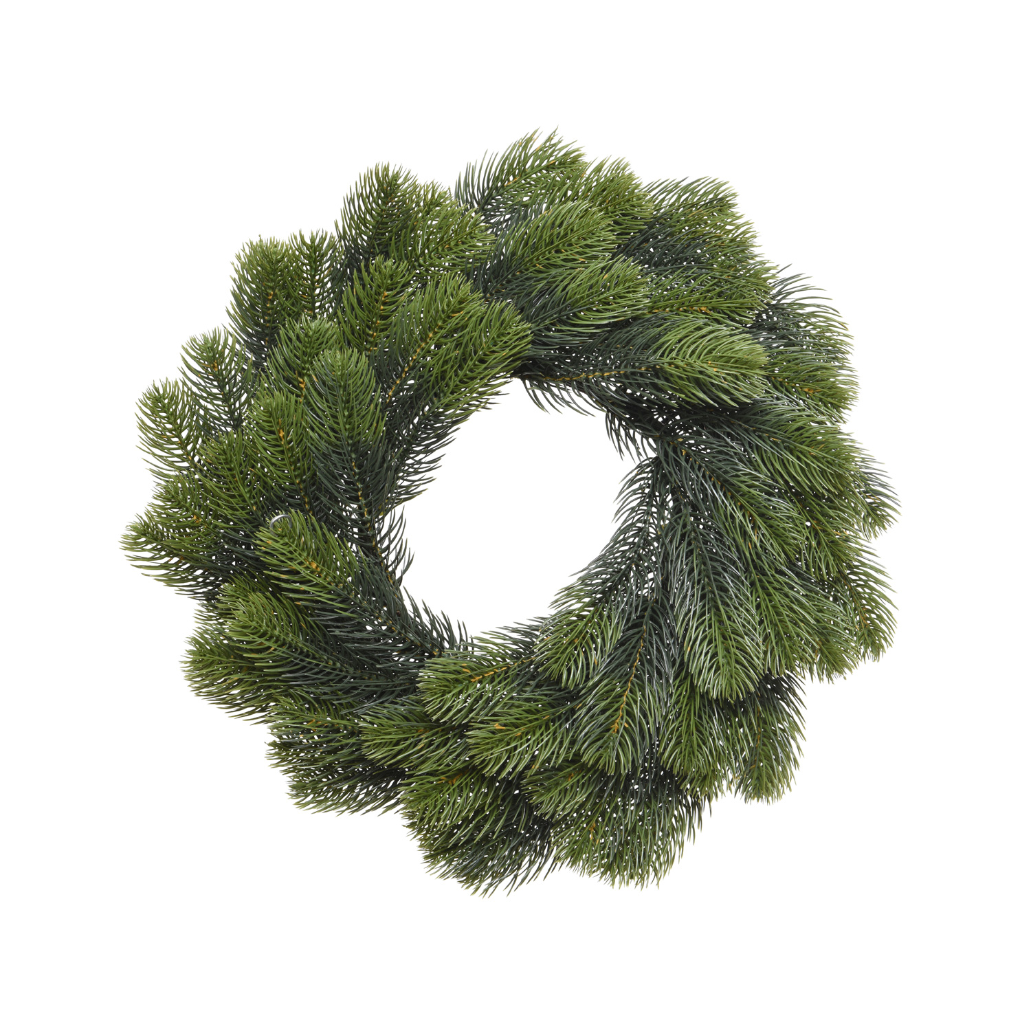 Tannenkranz - Türkranz - Kunststoff - D: 40cm - Innen und Außen - grün