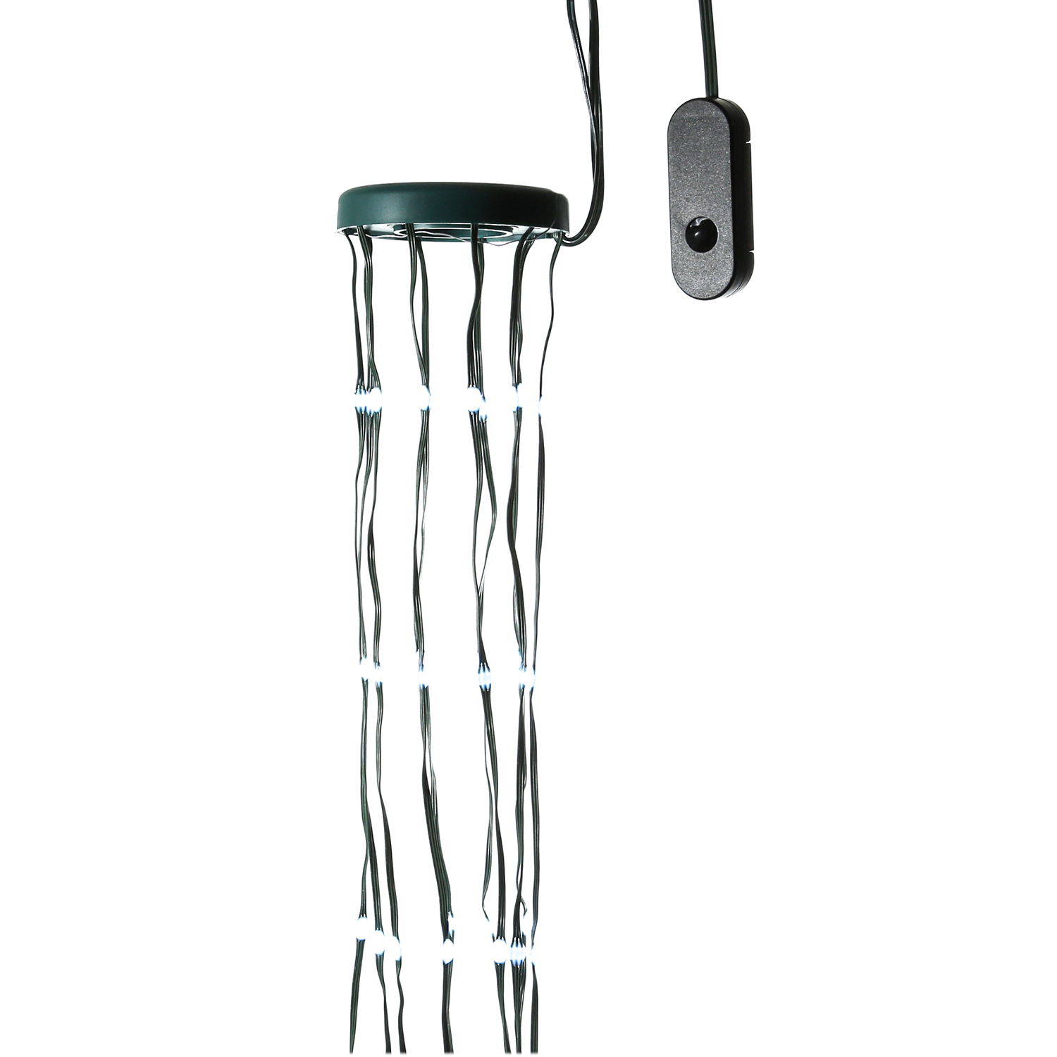 LED Baummantel Lichterkette - 10 Stränge - 180 bunte LED - H: 1,8m - 13 Funktionen - Fernbedienung