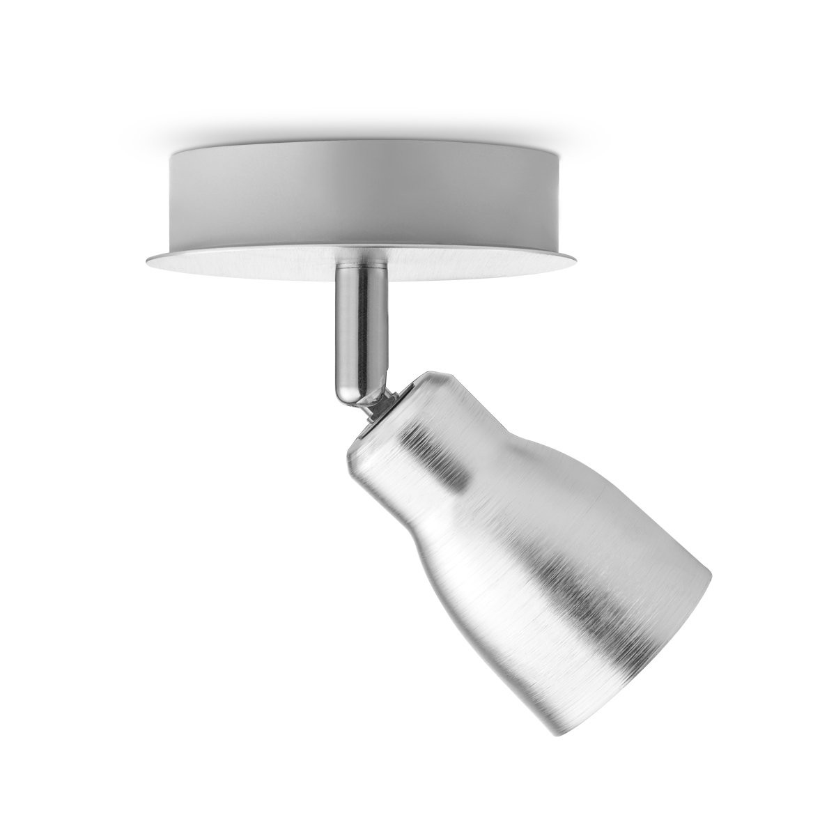 Deckenspot / Einzelstrahler ALBA aluminium - inkl. GU10 LED Leuchtmittel