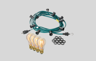 Mit Edison LED Filamentlampen