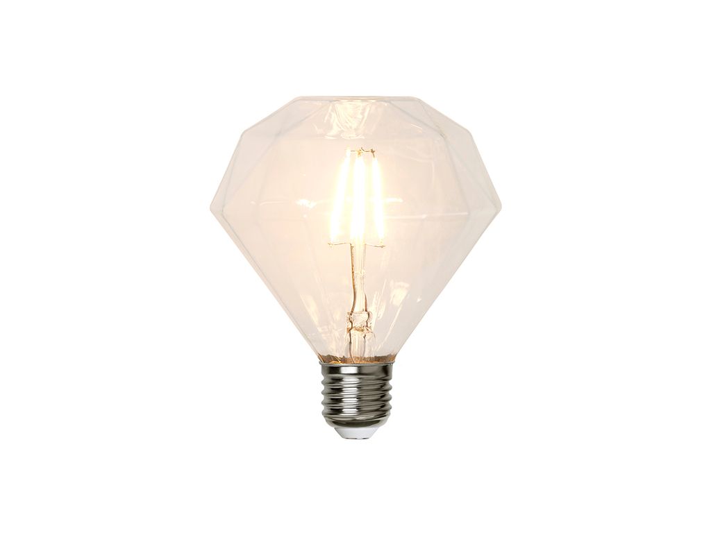 Leuchtmittel LED | Filament | Diamant | ?11,5cm x ?13,2cm | 3,2W | E27 | 2700K | 320 Lumen | Dimmbar