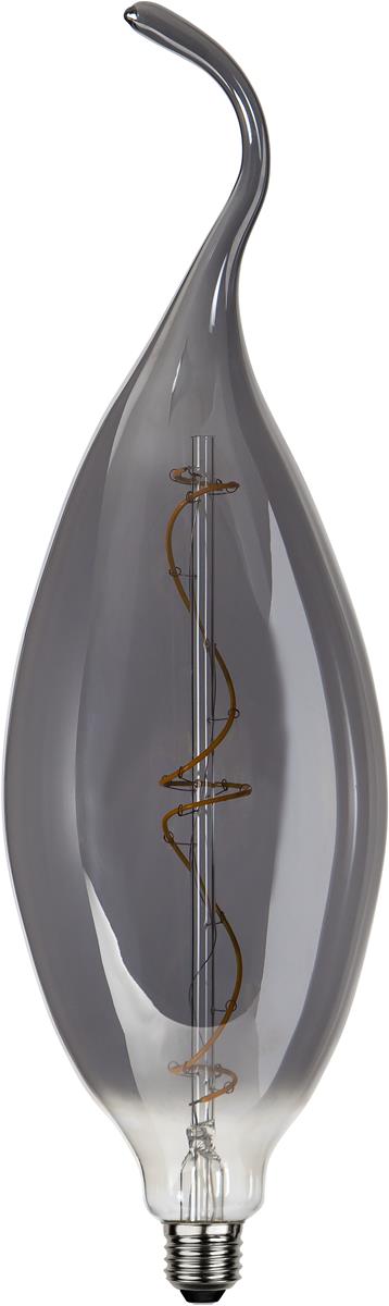 XXL Design Leuchtmittel smoked - LED Filament - 42cm - E27 - dimmbar - 2200K ultra warmweiß - 85lm