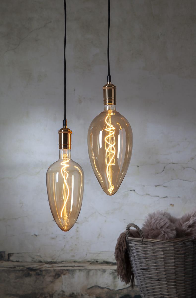 XL Design Leuchtmittel amber - LED Filament - 30cm - E27 - dimmbar - 2100K ultra warmweiß - 170lm