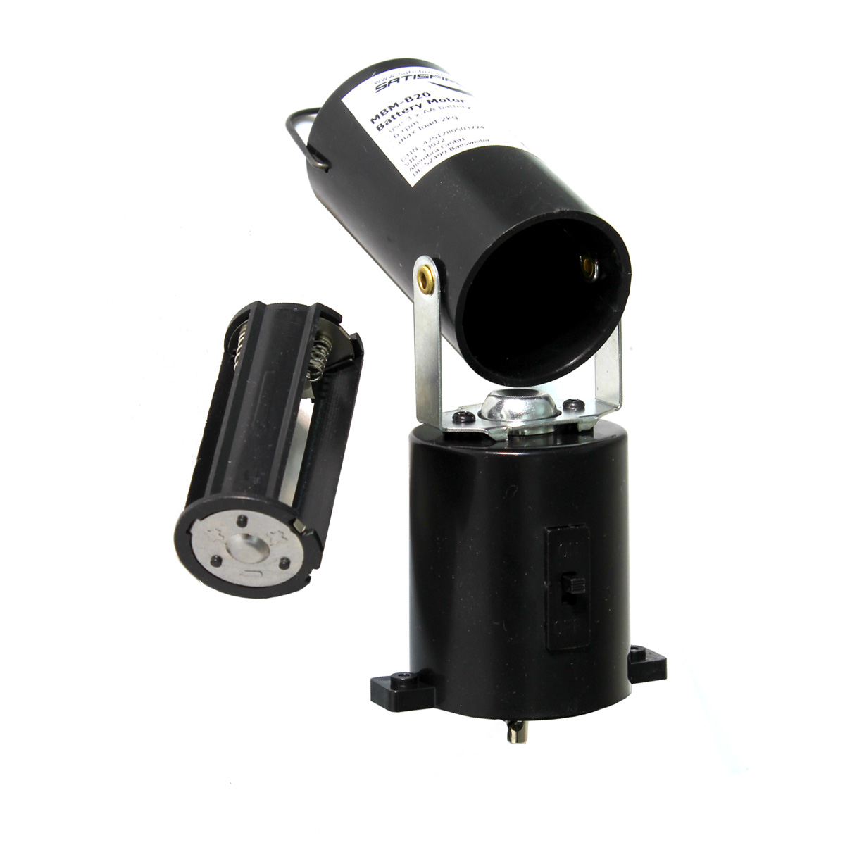 Spiegelkugel Motor Batteriebetrieb MBM-B20 - bis 20cm Kugeln (3 x AA) - 6rpm Spiegelkugel Motor Batteriebetrieb MBM-B20 - bis 20cm Kugeln (3 x AA) - 6rpm
