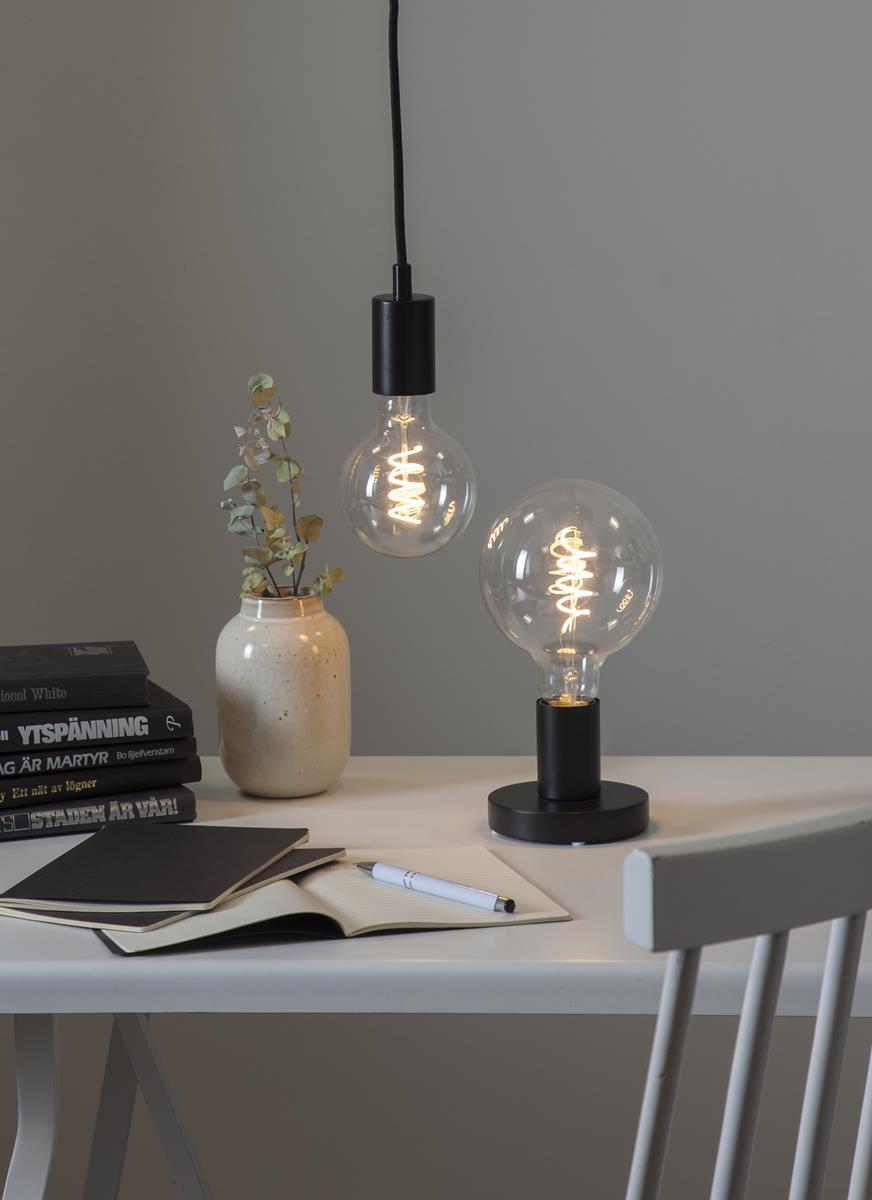 Leuchtmittel | LED | Filament | SPIRAL | DEKORATION | E27 | Dimmbar | Kugel | Ø144mm | Clear Glas