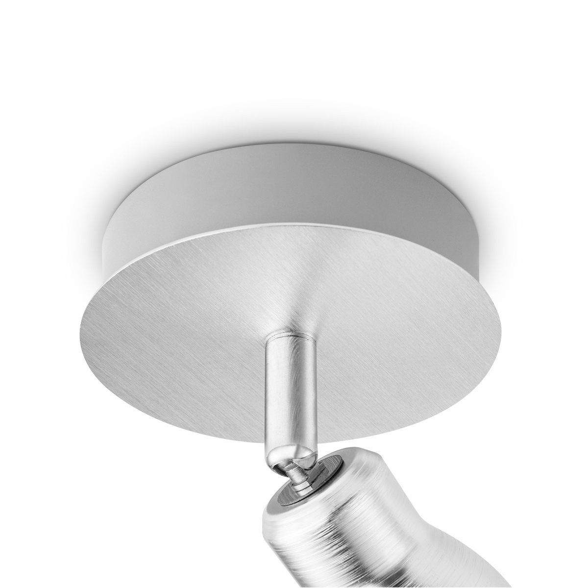 Deckenspot / Einzelstrahler ALBA aluminium - inkl. GU10 LED Leuchtmittel
