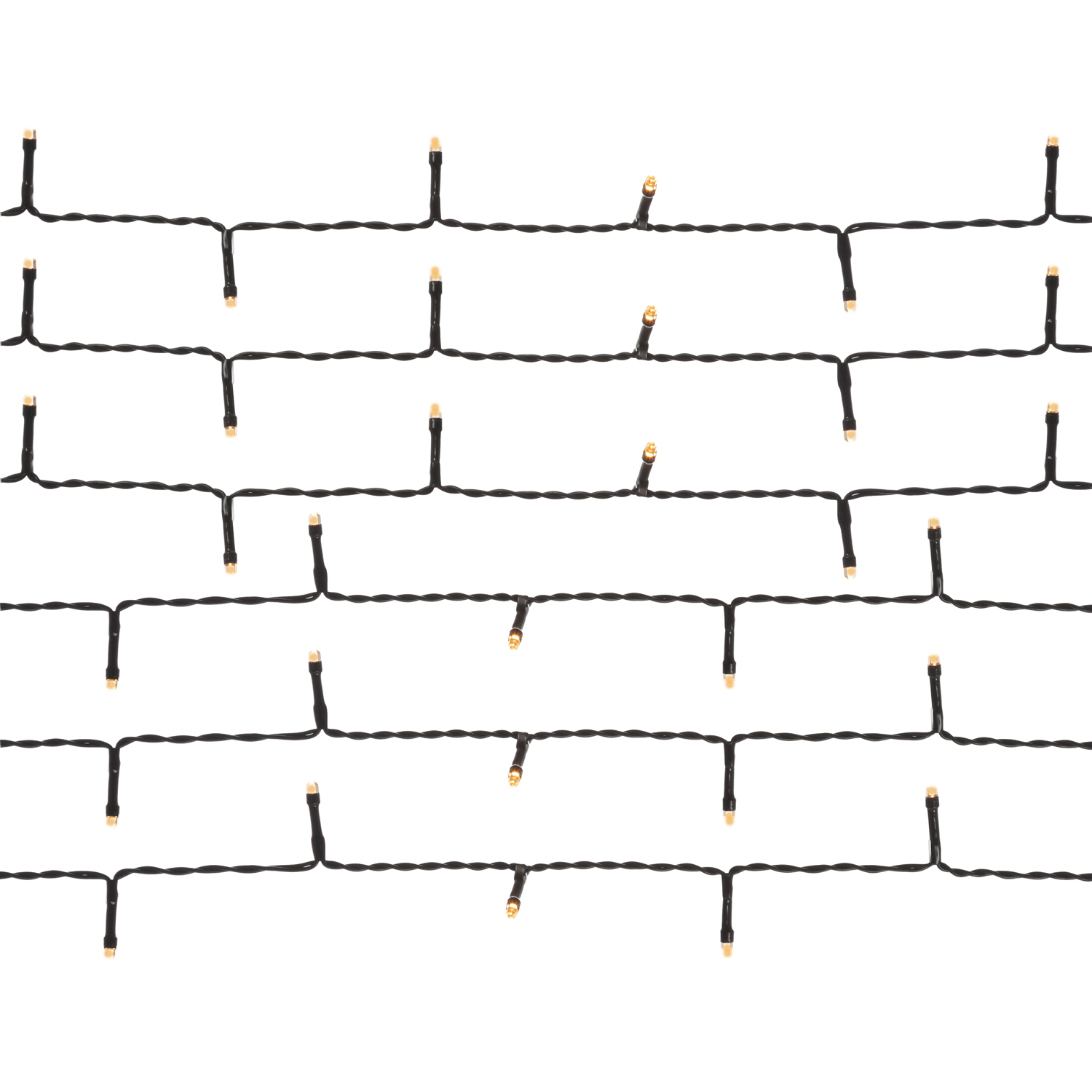 LED Lichterkette - Weihnachtslichterkette - 240 bernstein LED - L: 18m - 8 Modi/ Timer - für Außen