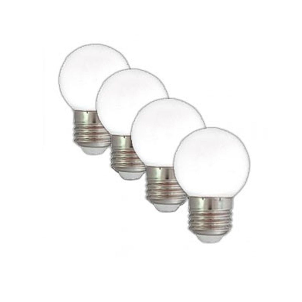 Illu-/Partylichterkette BLACKY 40m - Außenlichterkette schwarz - 40x E27 kaltweiße LED Kugellampen