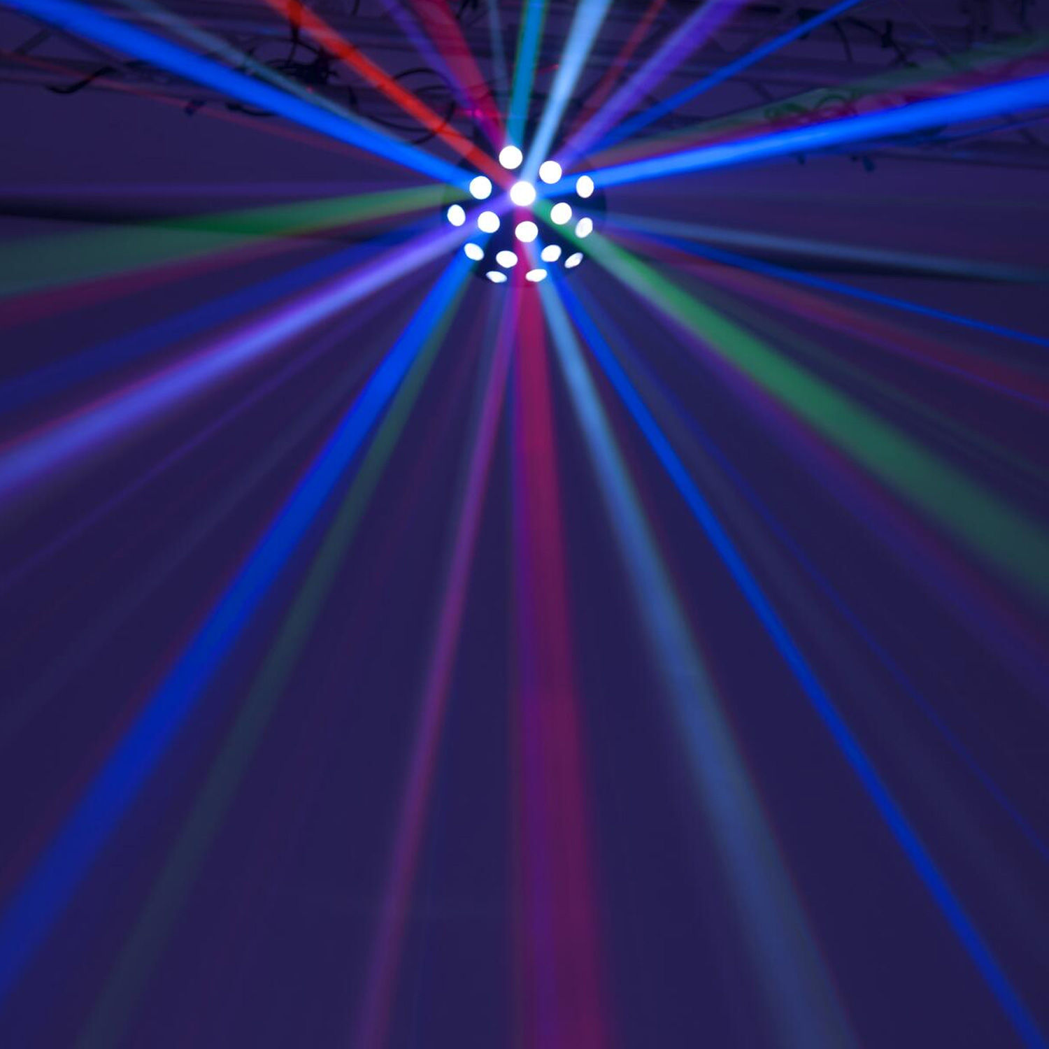 LED Strahleneffekt Z-1000 - raumfüllender Pilzkopf-Effekt - Auto DMX Musik - 6-farb LEDs