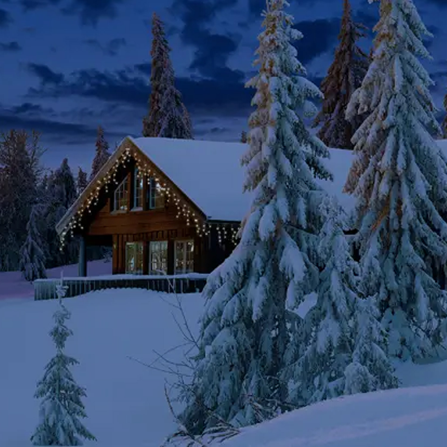 LED Lichtervorhang Eisregen - 175 bernstein LED - L: 7,5m, H: 50cm - Timer - 8 Funkt. -  Innen/Außen