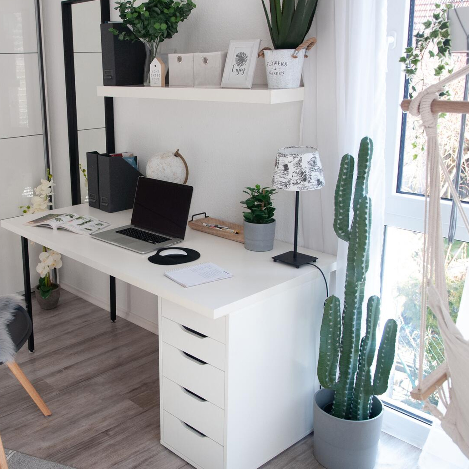 Mexikanischer Kaktus Kunstpflanze grün 123cm