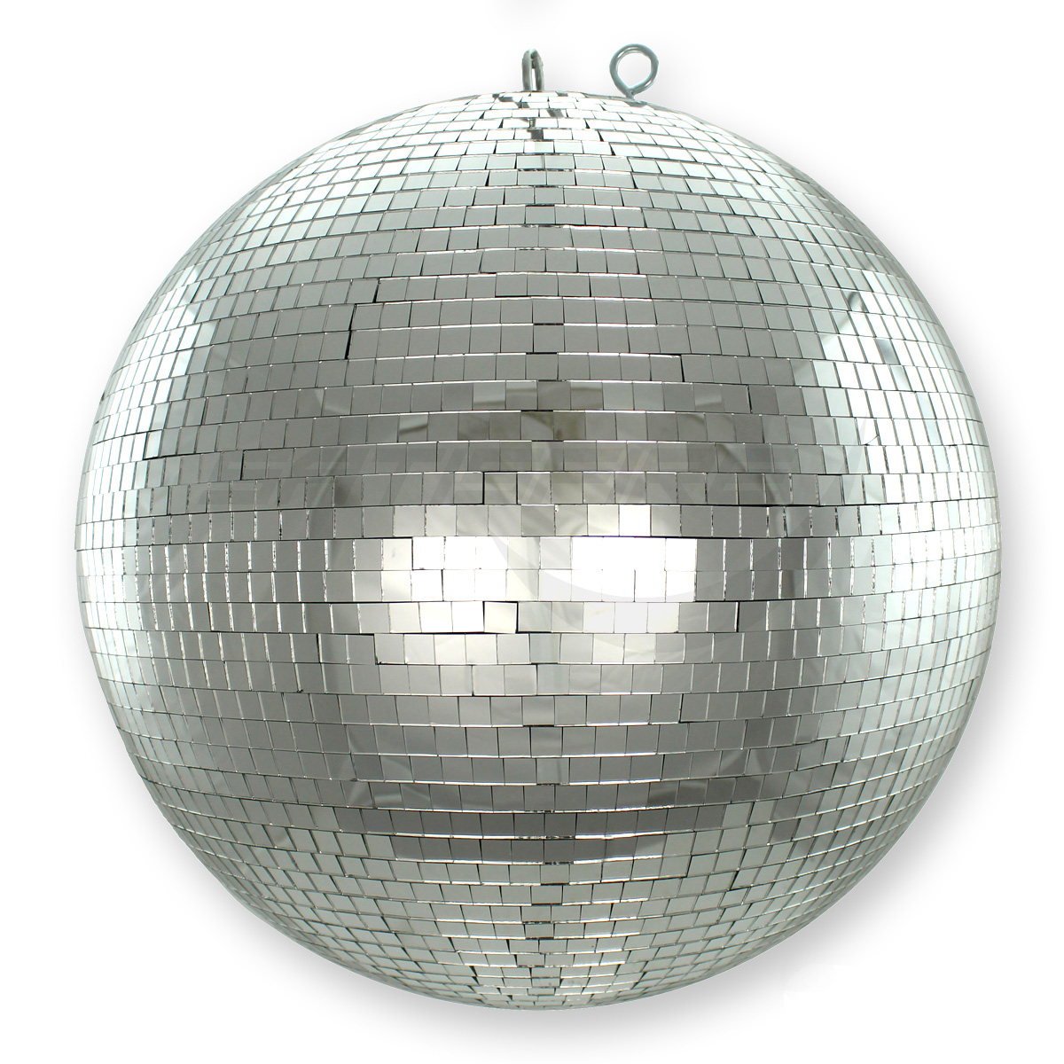 Spiegelkugel 40cm silber chrome- Diskokugel (Discokugel) Party Lichteffekt - Echtglas - mirrorball chrome silver color