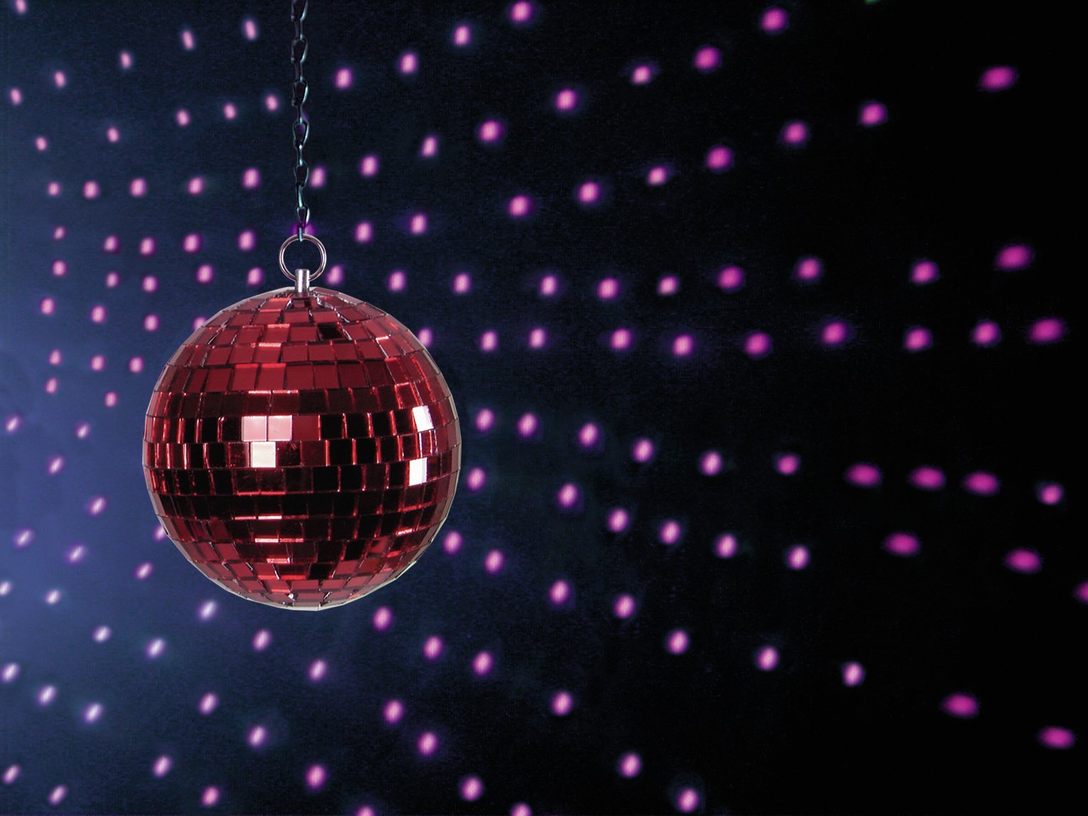 Spiegelkugel 5cm rot- Discokugel Echtglas zur Dekoration - mirrorball red