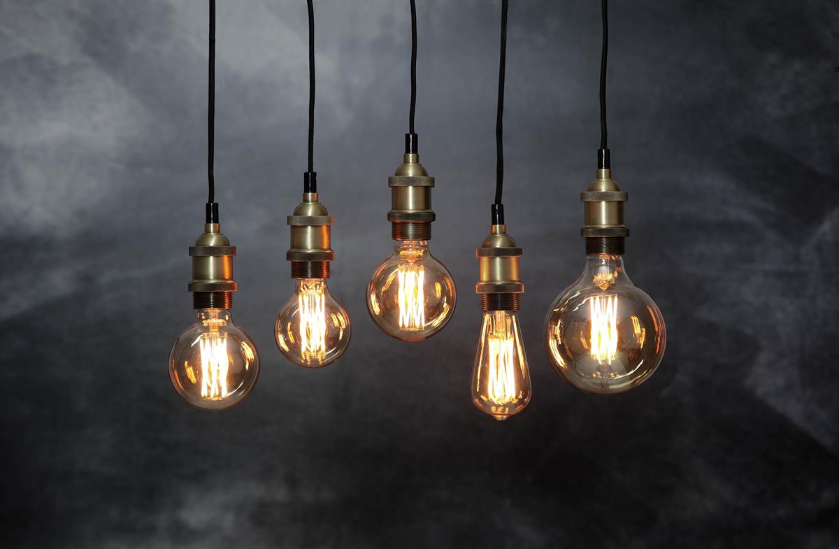 LED DEKO Leuchtmittel VINTAGE G80 - E27 - 3,7W - UWW 1800K - 240lm - dimmbar