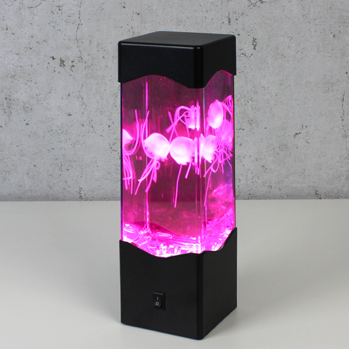 Jellyfish Lampe bunt - Dekoleuchte - USB + Batteriebetrieb (3 x schwimmende Quallen) - RGB