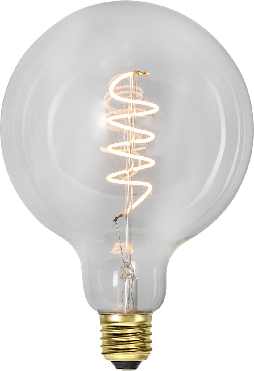 Leuchtmittel | LED | Filament | SPIRAL | DEKORATION | E27 | Dimmbar | Kugel | Ø179mm | Clear Glas