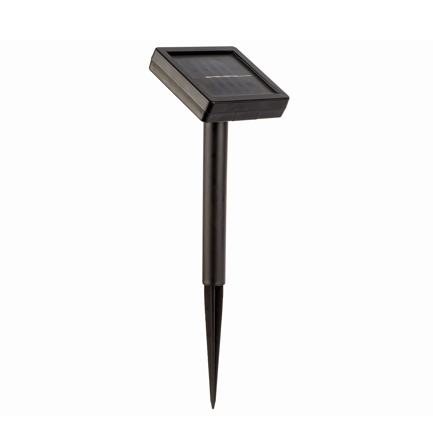 LED Solar Lichterkette Fabriklampe - 6 warmweiße LED - 2 Leuchtfunktionen - L: 2,5m - für Außen