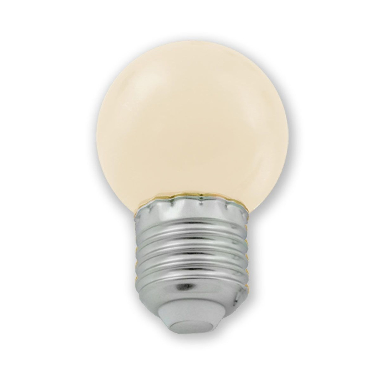 LED Leuchtmittel G45 - warmweiß 2700K - E27 - 1W | SATISFIRE