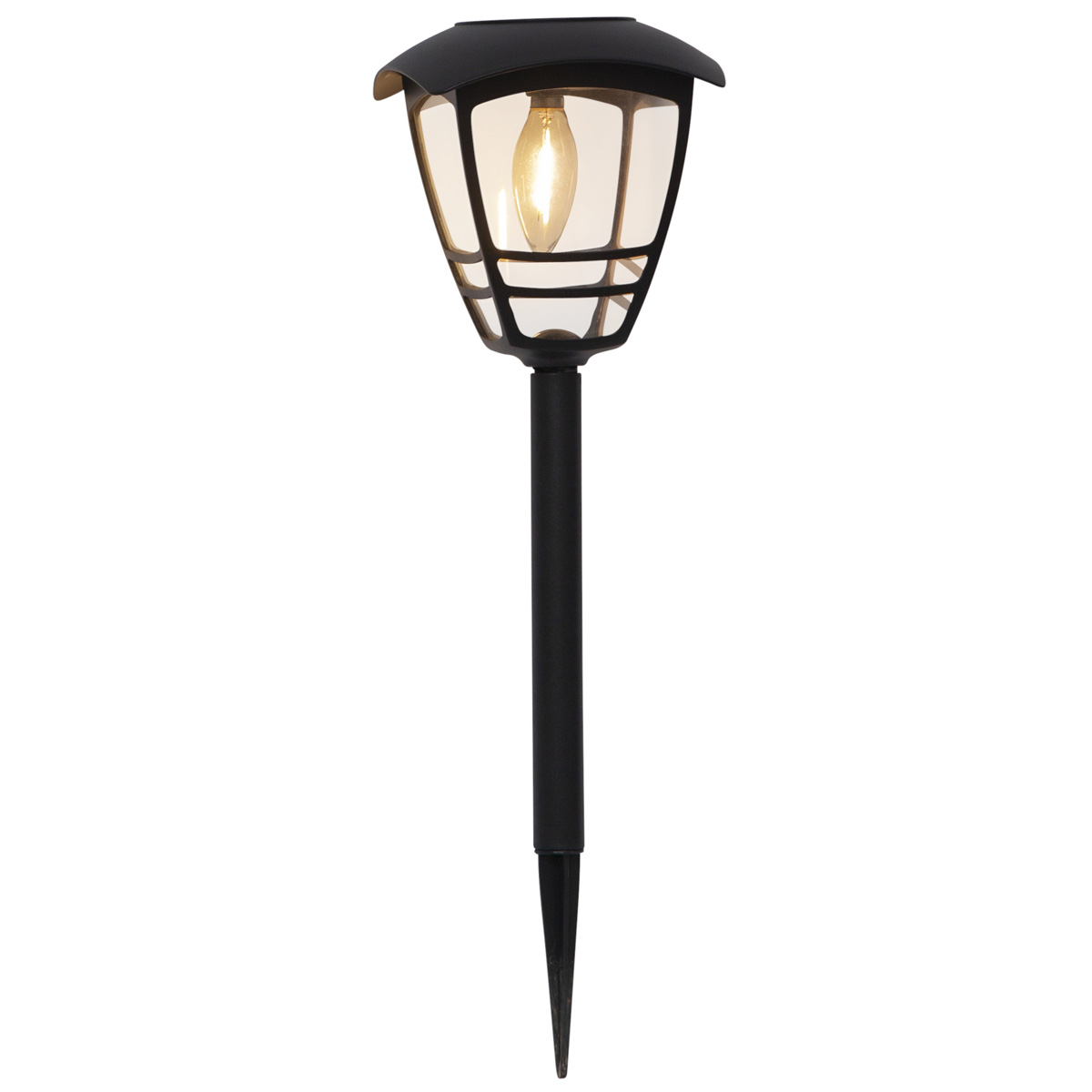 LED Solar - Wegleuchte Felix - warmweiße Filament LED