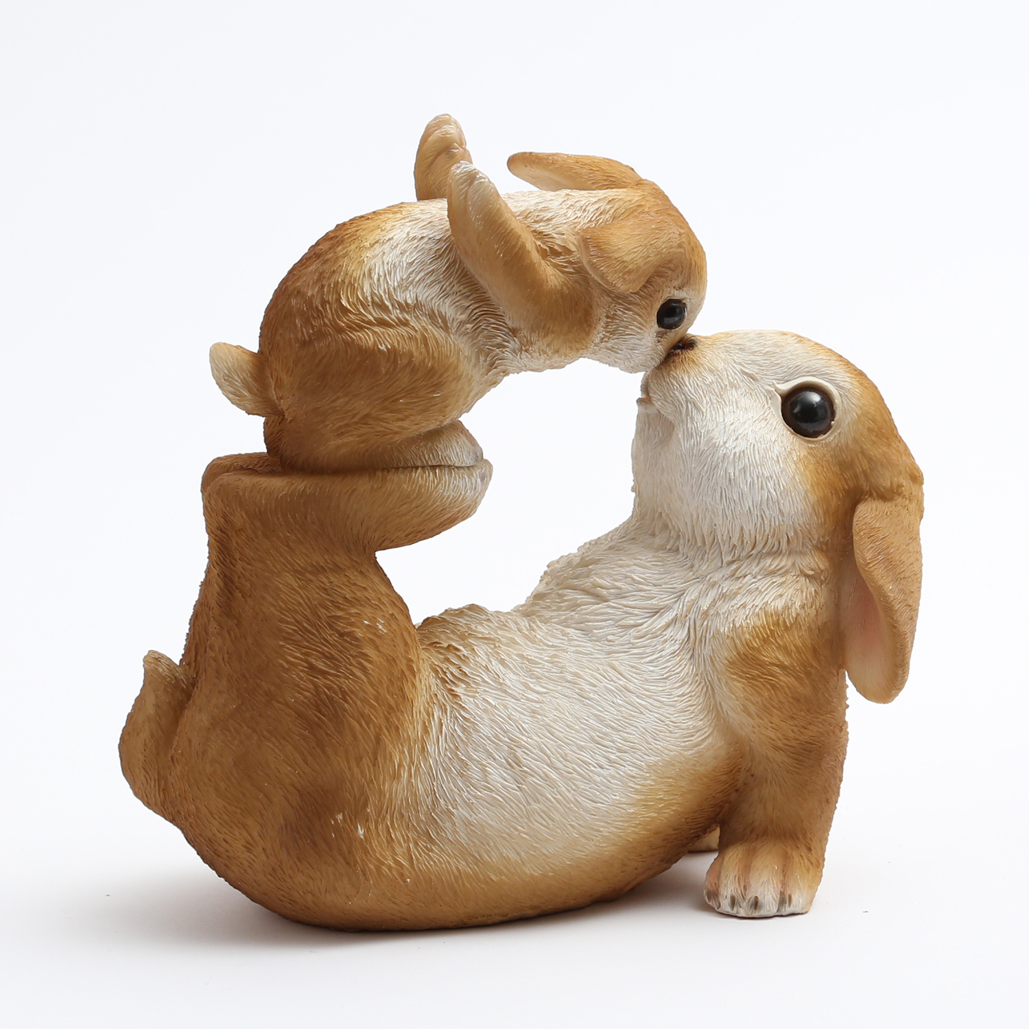 Hase - Osterhase liegend - Frühlingsdeko - Ostern - Innen - braun/beige
