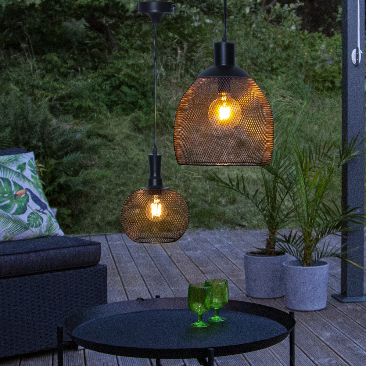 MALUX Solar Tischlampe Outdoor – 8 Farben, Warmweiß, IP44, USB-C & Solar, Inkl. Fernbedienung Mit Timer, Perfekt Für Garten & Terrasse