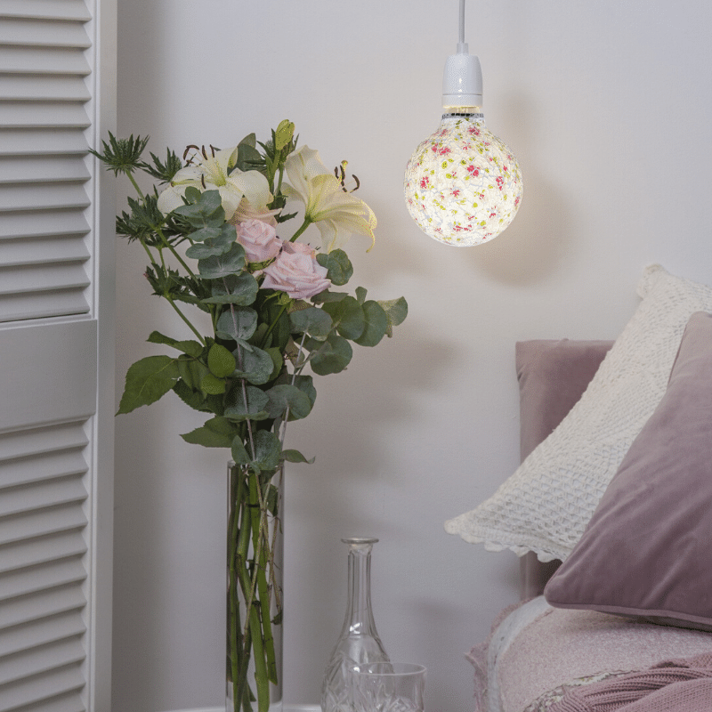 LED Leuchtmittel DEKOLED G130 MOSAIK  PINK - E27 - 4W - warmweiss 3200K - 150lm
