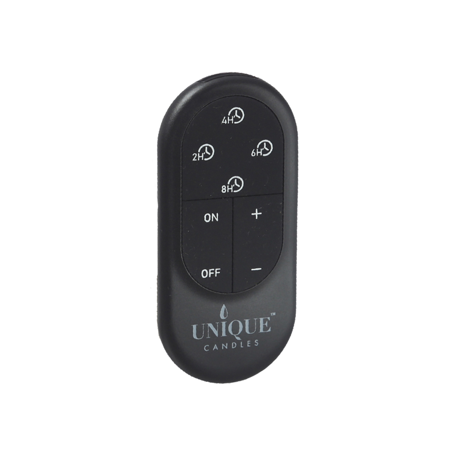 LED Kerzenset UNIQUE - Rustik-Optik - 3 Größen - mit Batterien/Fernbedienung - weiß - 3er Set