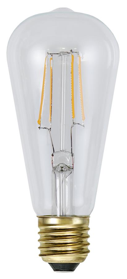 LED Leuchtmittel GLOW - ST58 - E27 - 1,5W - warmweiss 2100K - 140lm -  dimmbar