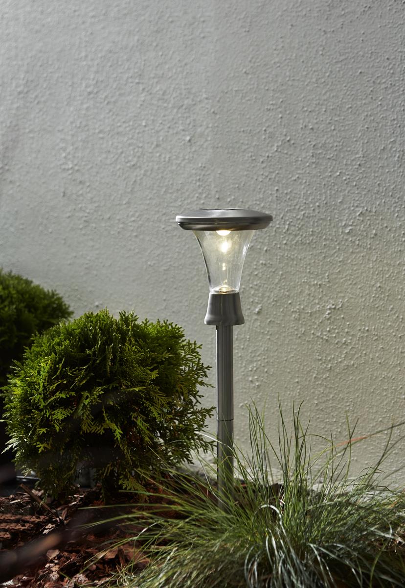 LED Solar Wegleuchte "Turin" - warmweiße LED